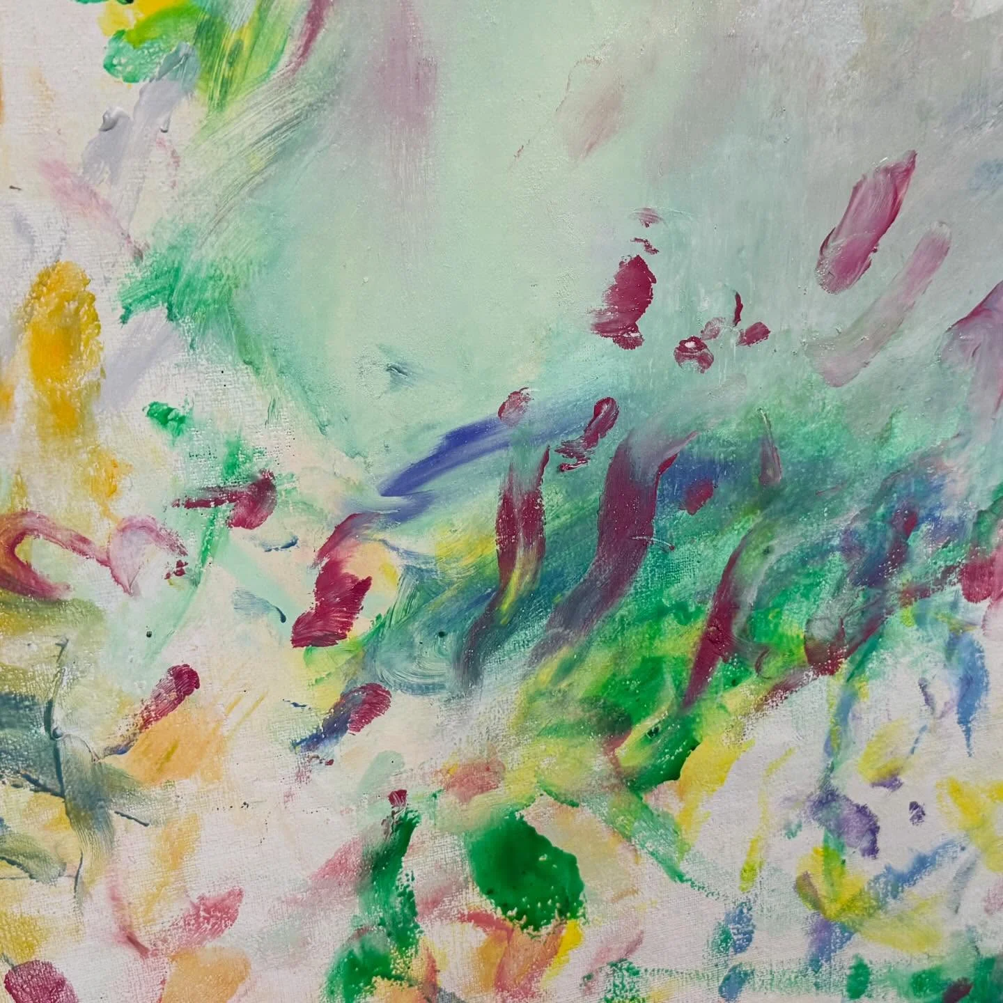 Óleo turquesa verde