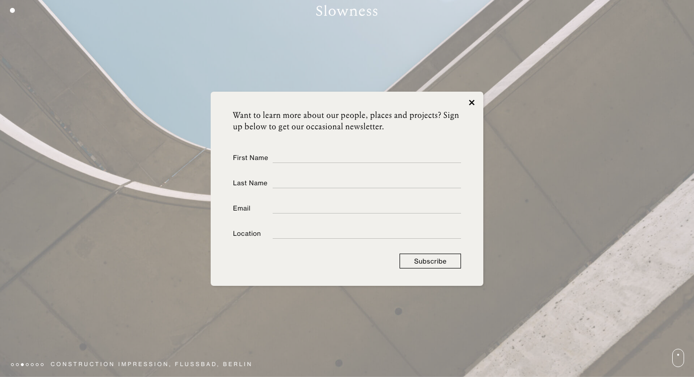 Slowness